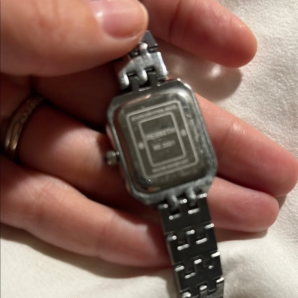 Silver Stainless Steel Smartwatch